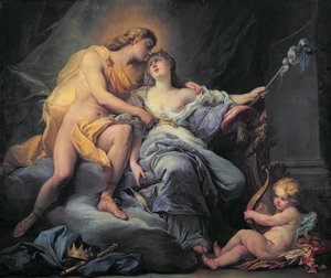 Apollo Caressing the Nymph Leucothea